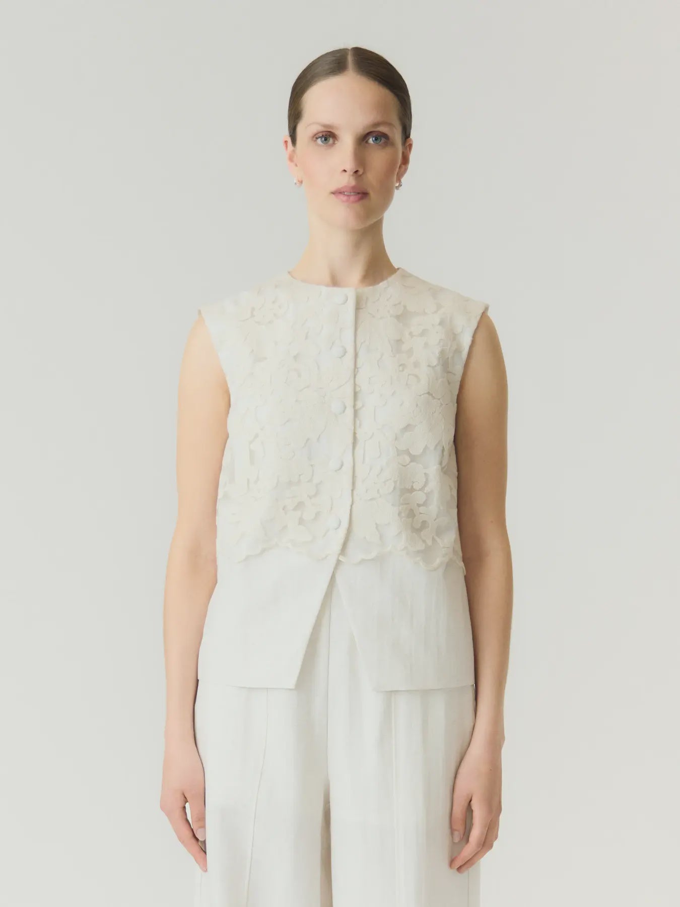 Tama Waistcoat - Off White