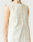 Tama Waistcoat - Off White