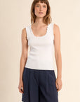 Riyadh Tank Top - Off White