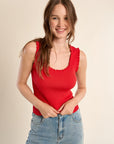 Riyadh Tank Top - Red