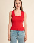 Riyadh Tank Top - Red