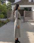 Sarah dress- Black print