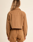 Sian Denim Jacket - Camel