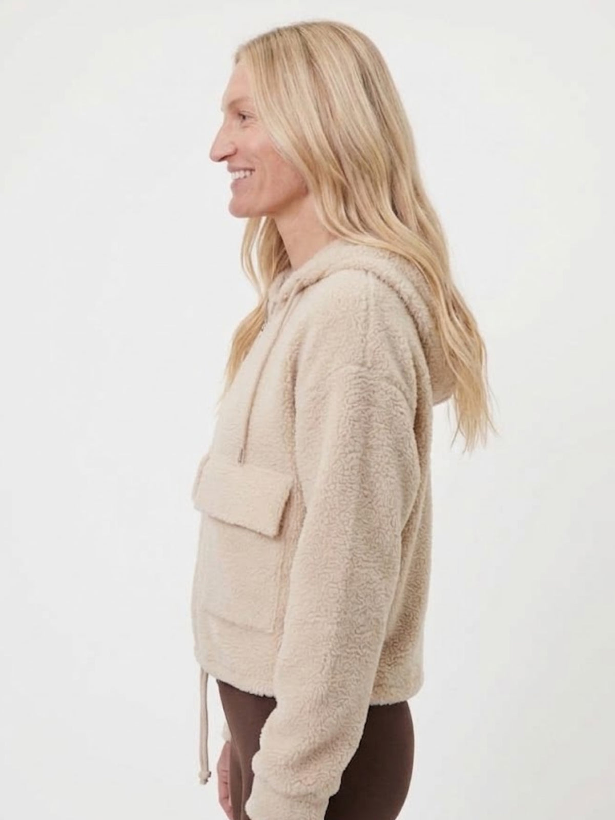Joan Knit Zip Jumper - Cream