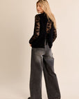 Mia Knit Sweater - Black