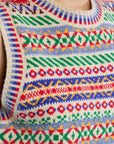 Dana Knit Vest - Print