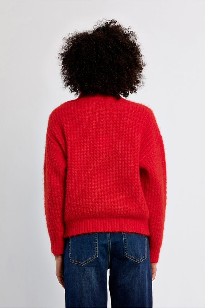 Uma Knit Jumper - Red