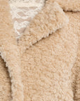 Molly straight shearling jacket