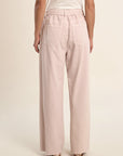 MB Straight Bow Jeans - Pink