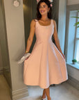 Vivian Panel Dress - Pink