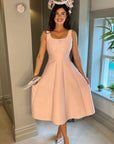 Vivian Panel Dress - Pink