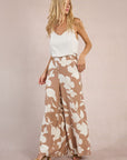 Chloe Wide Trousers - Print