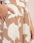 Chloe Wide Trousers - Print