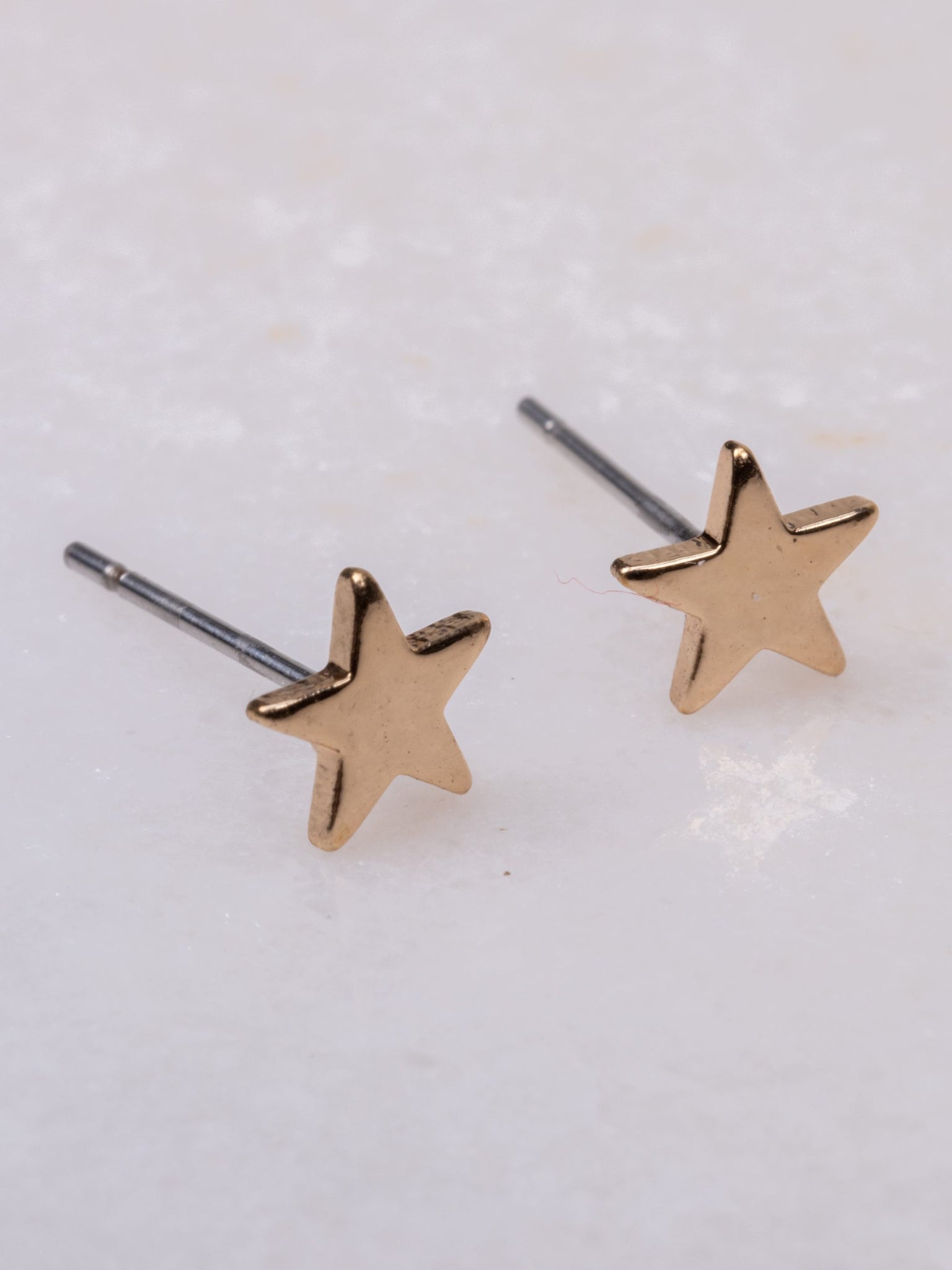 Boston Star Earrings - Gold