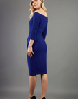 Charisma Dress - Oxford Blue