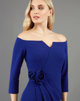 Charisma Dress - Oxford Blue