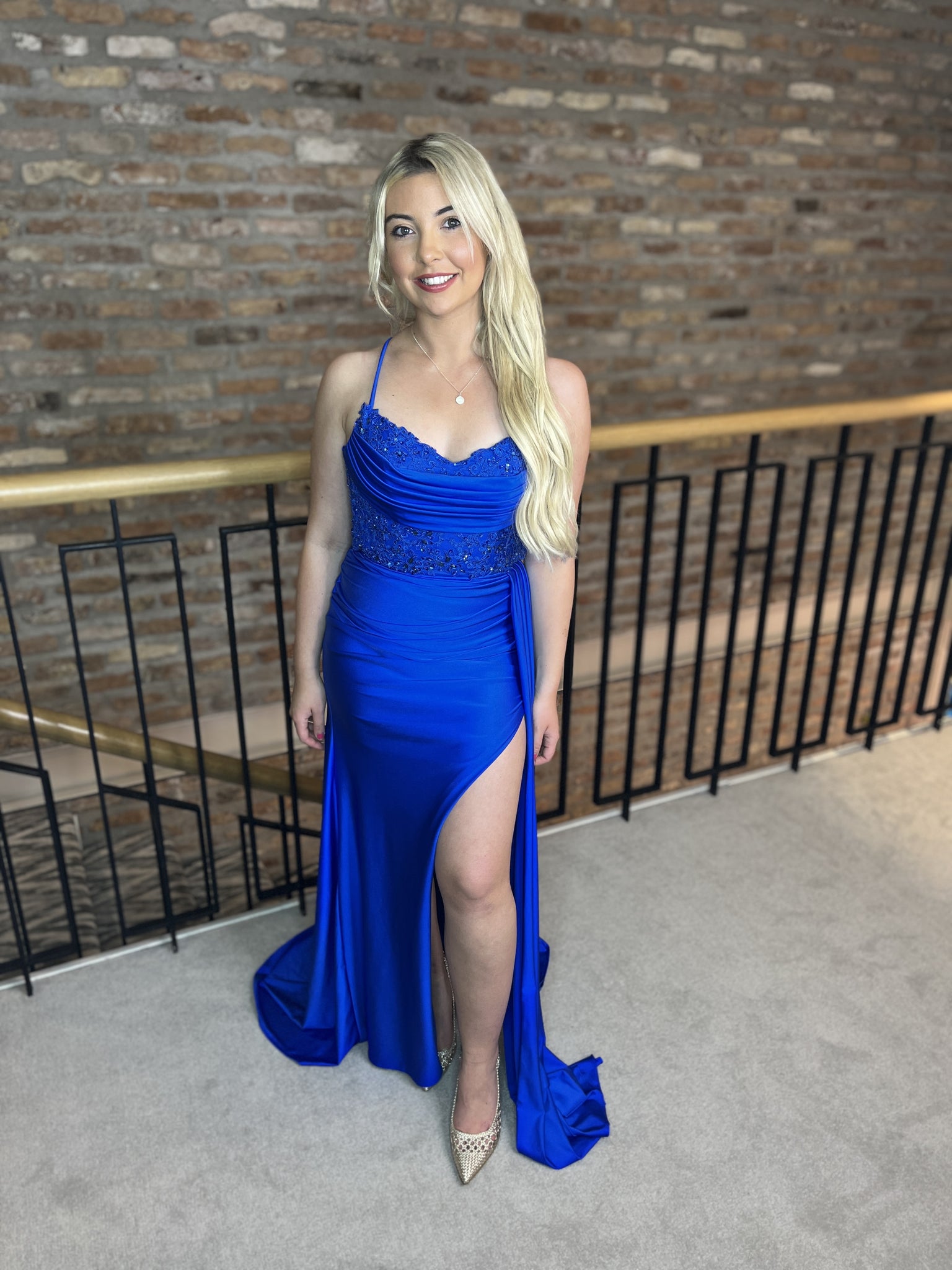 Hayley Dress - Blue