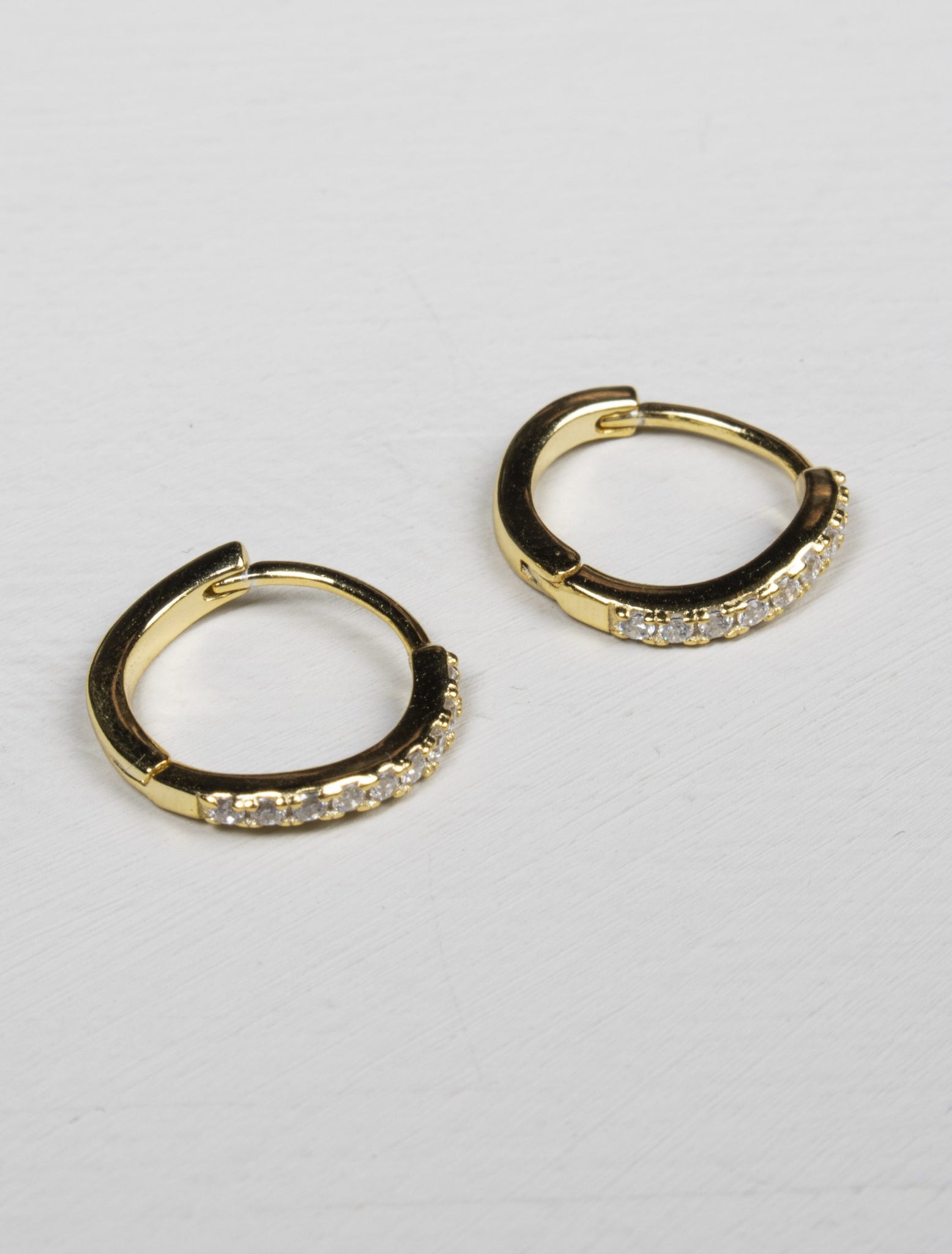 Small Dory Hoops - Gold Plated