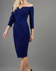 Charisma Dress - Oxford Blue